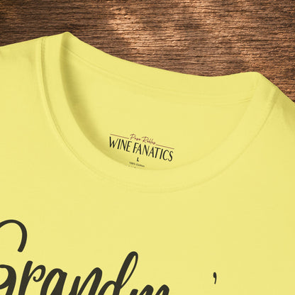 Grandma's Reason To Wine Personalized Crew Neck T-Shirt