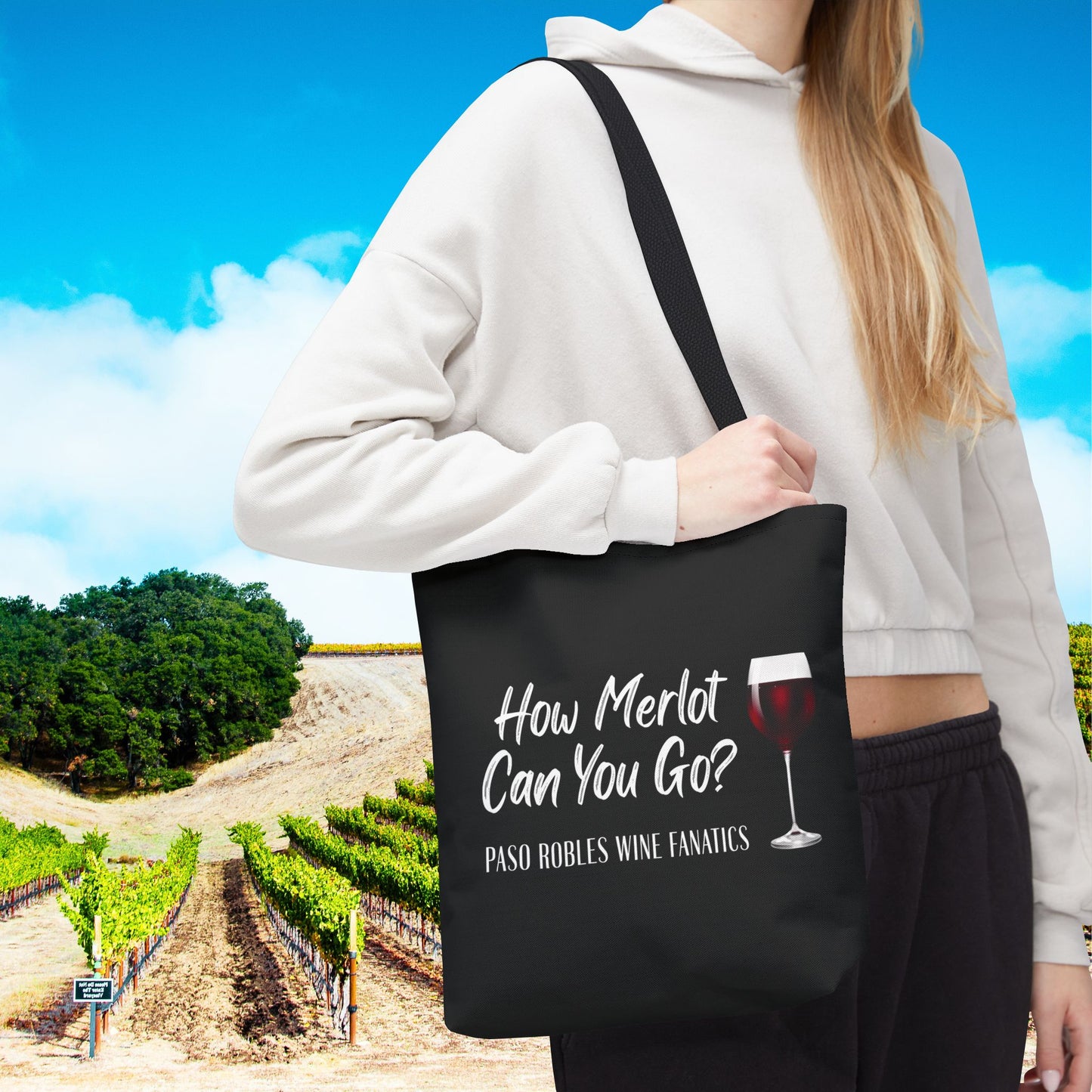 How Merlot Can You Go Tote Bag