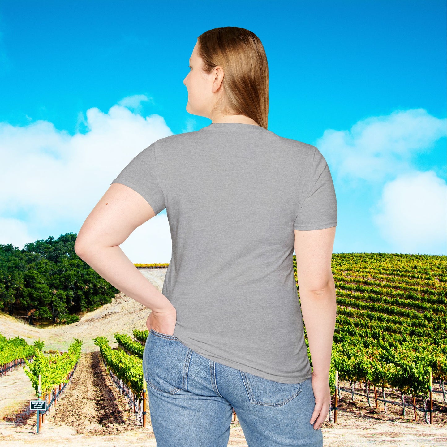 Good Friends Wine Together Unisex Softstyle T-Shirt