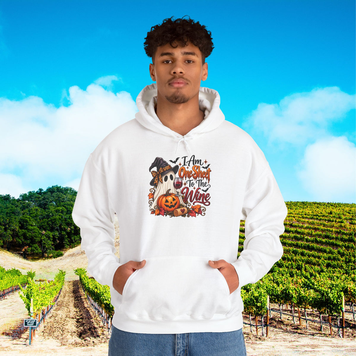 I Am One Sheet To The Wine Hoodie