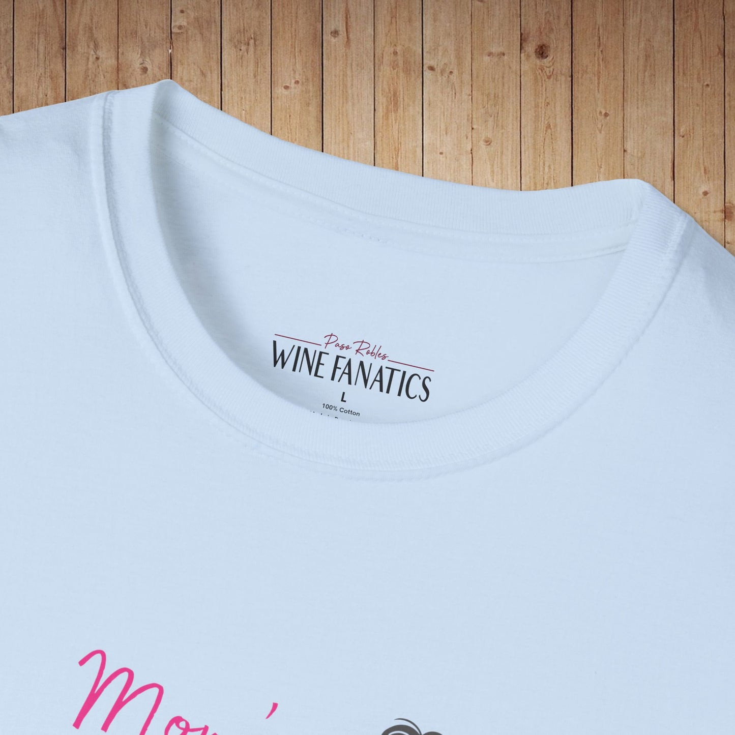 Mom's superpower, turning whine into Wine! Tee