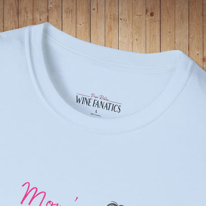 Mom's superpower, turning whine into Wine! Tee