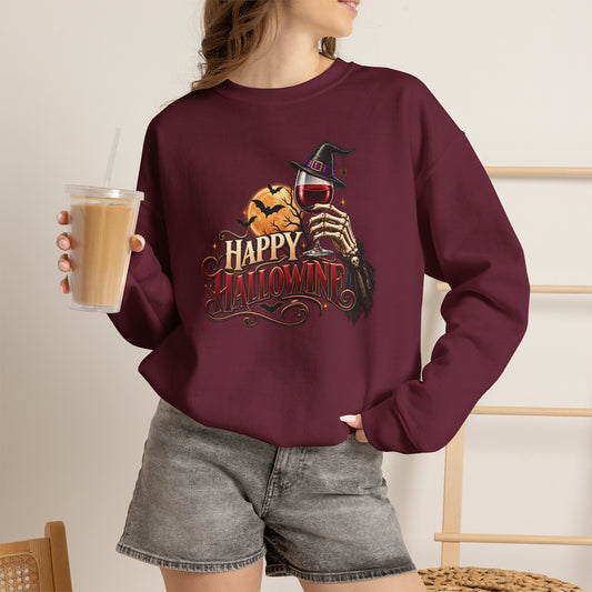 Happy Hallowine Sweatshirt