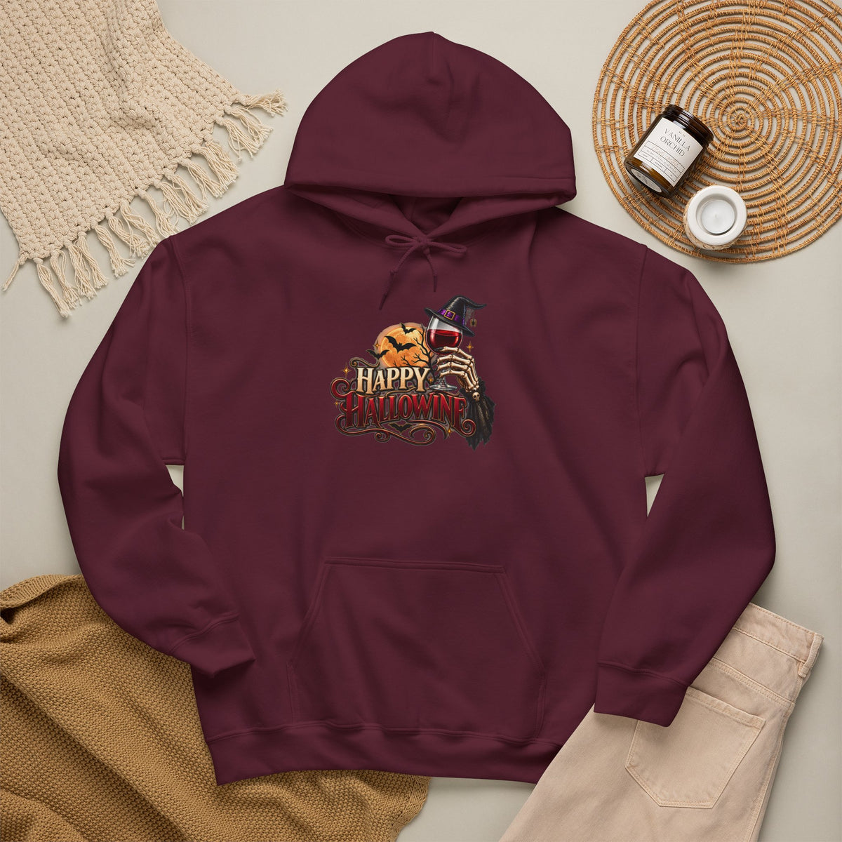 Happy Hallowine Hoodie