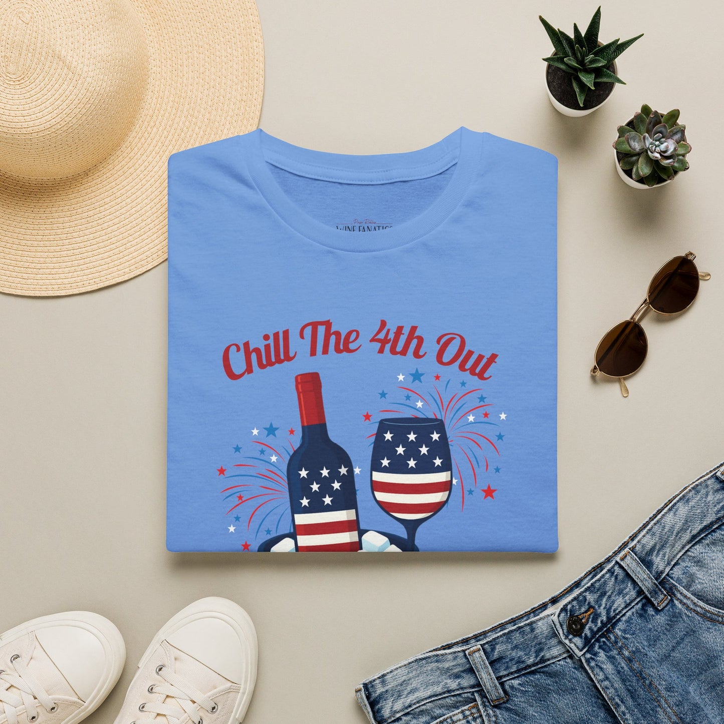 Chill The 4th Out Unisex Softstyle T-Shirt