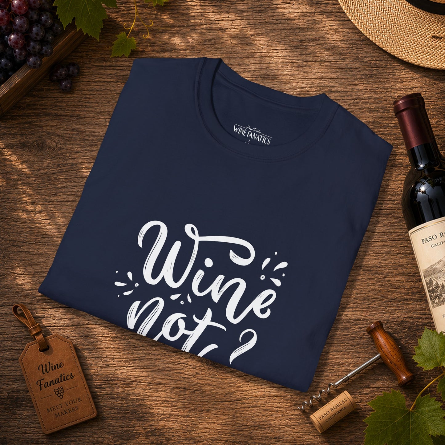 Wine Not? Crewneck Tee