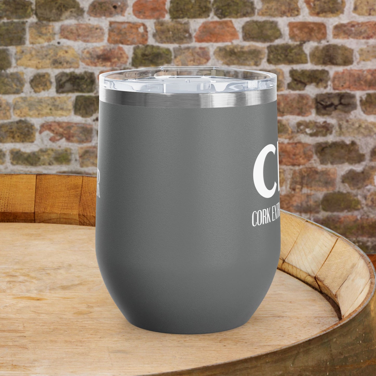 CEO Cork Extraction Officer Personalized 12oz Wine Tumbler