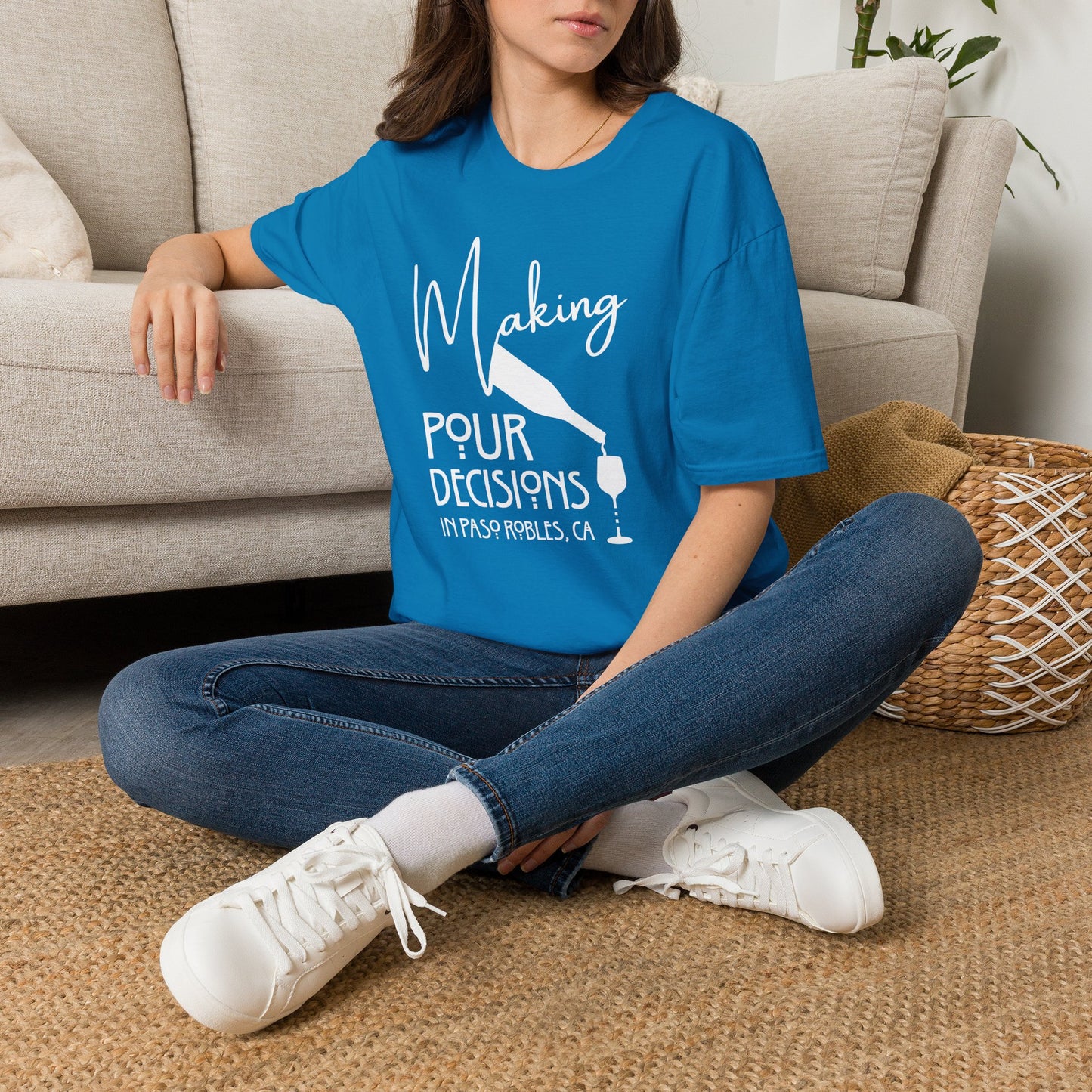 Paso Robles - Making Pour Decisions Unisex Softstyle Tee