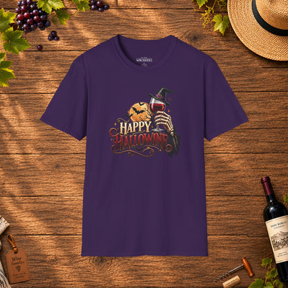 Happy Hallowine Crewneck T-Shirt