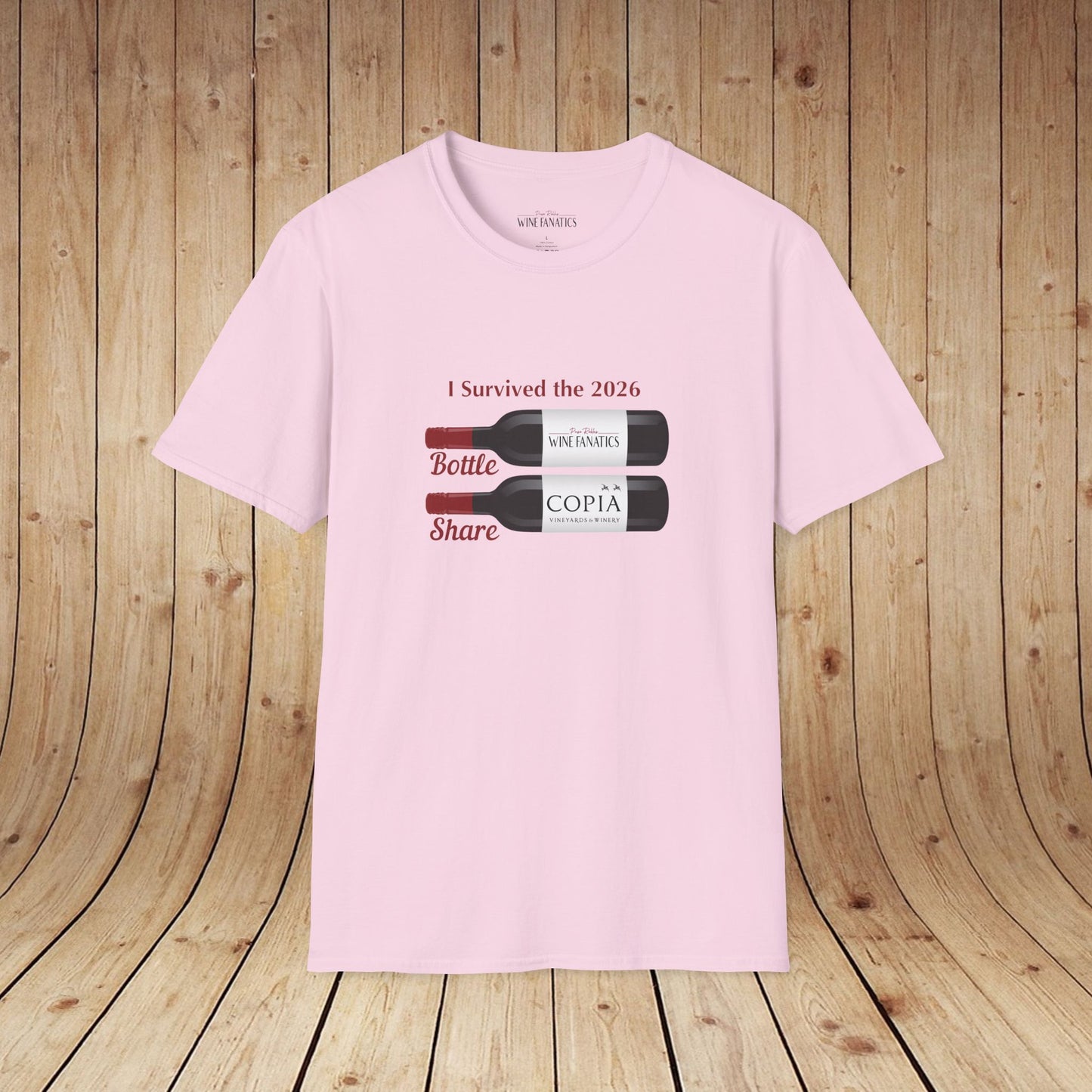 PRWF 2026 Bottle Share Unisex Softstyle T-Shirt