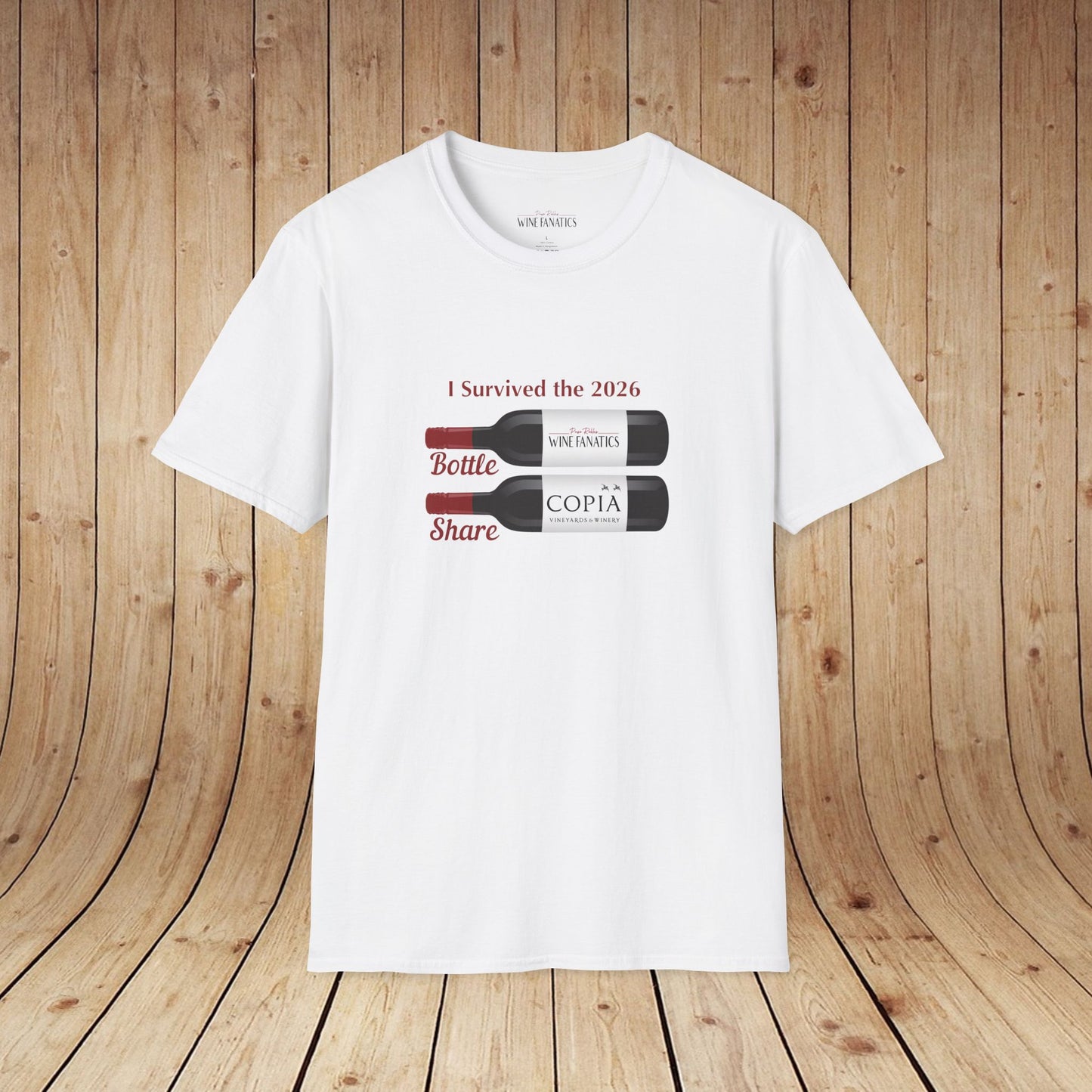 PRWF 2026 Bottle Share Unisex Softstyle T-Shirt