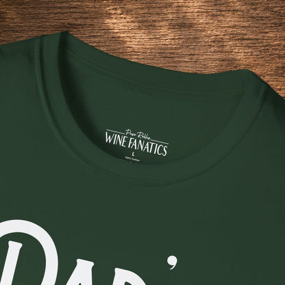 Dad's Reason To Wine Personalized Crew Neck T-Shirt