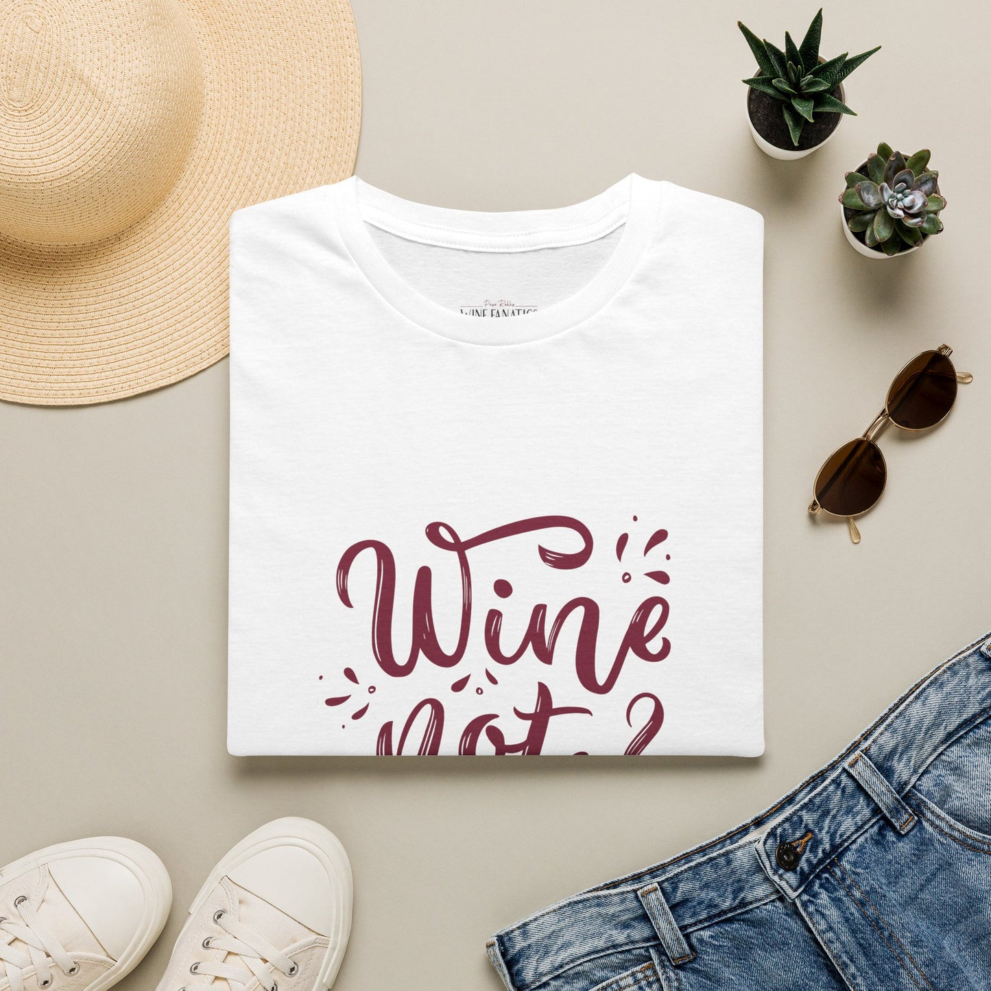 Wine Not? Crewneck Tee