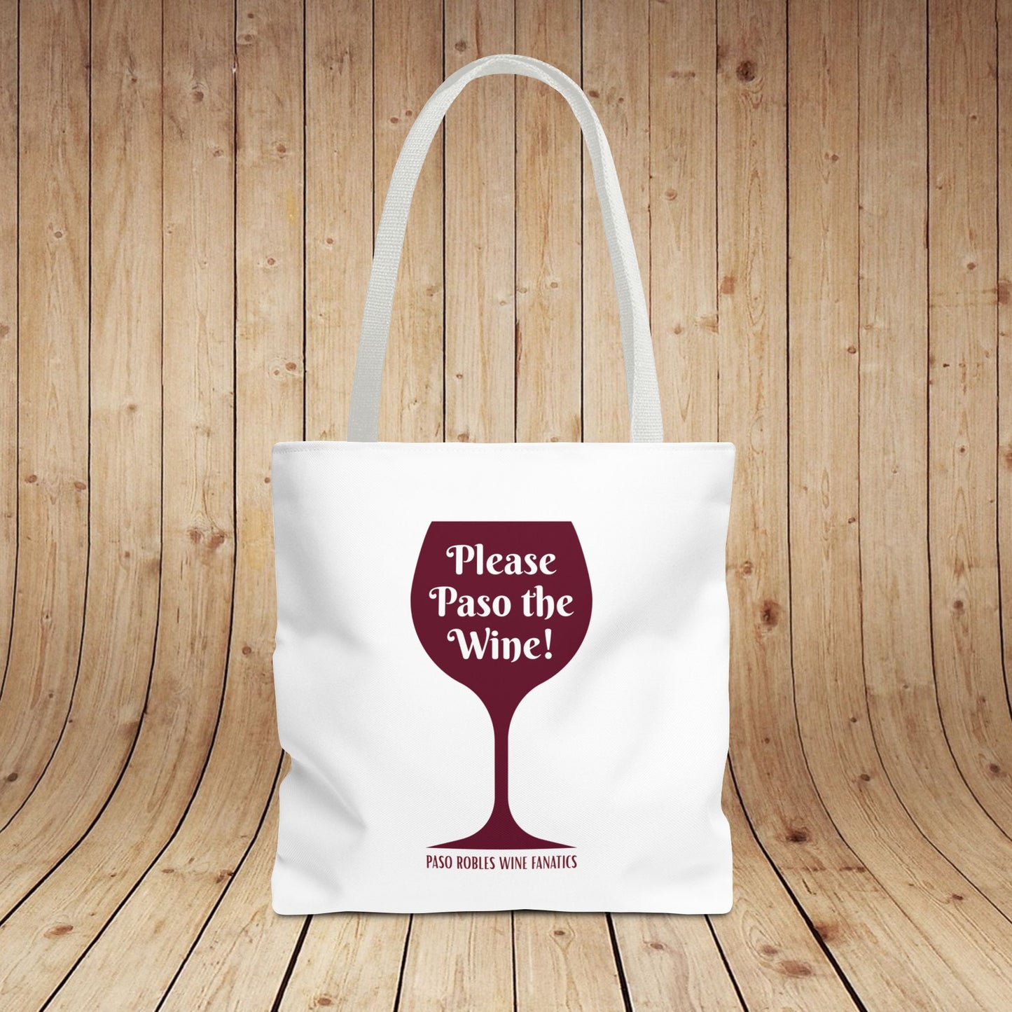 Please Paso The Wine Tote Bag