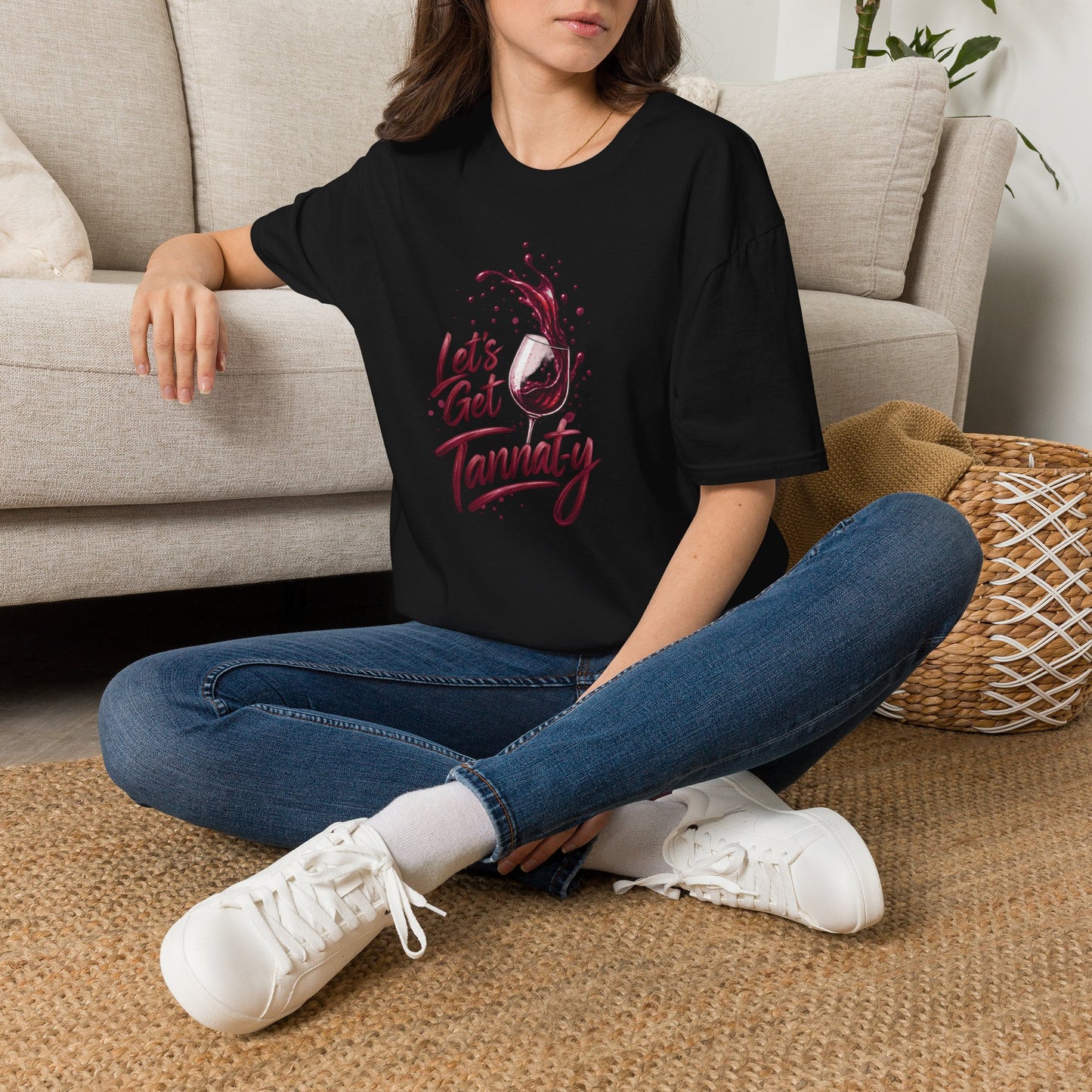 Let's Get Tannat-y  Crewneck Tee