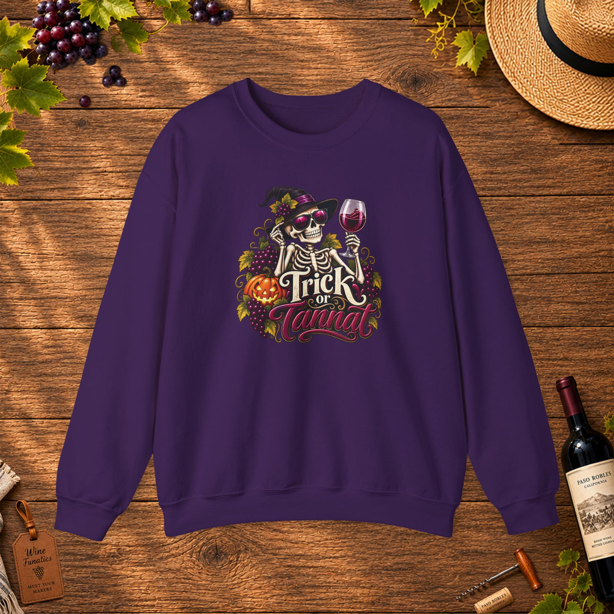 Trick Or Tannat Sweatshirt