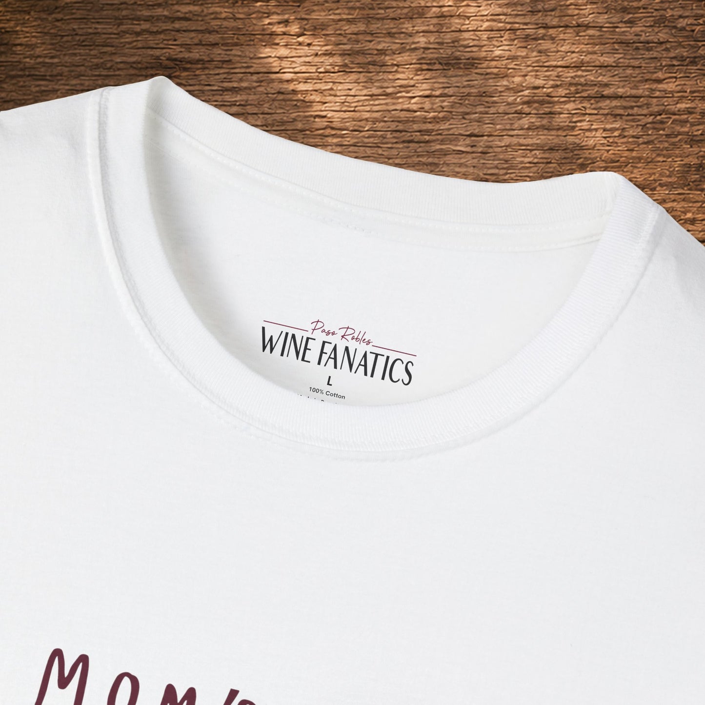 Mom's sanity brought to you by Coffee & Wine Crewneck Tee