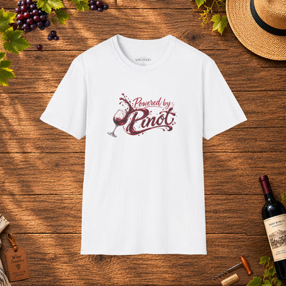 Powered By Pinot Crewneck T-Shirt