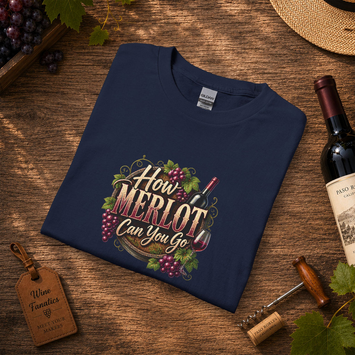 How Merlot Can You Go Long Sleeve T-Shirt