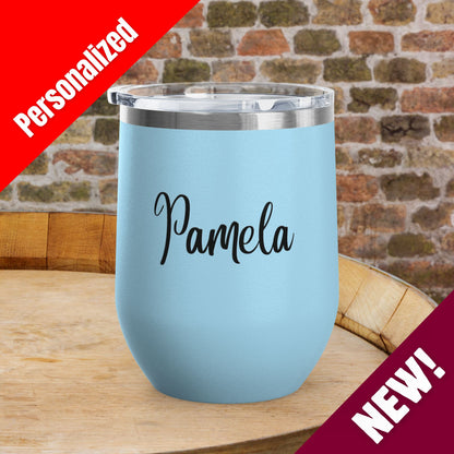 Cheers to 250 Years Independence Day Personalized 12oz Wine Tumbler