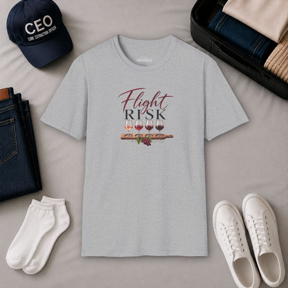 Flight Risk  Crewneck Tee