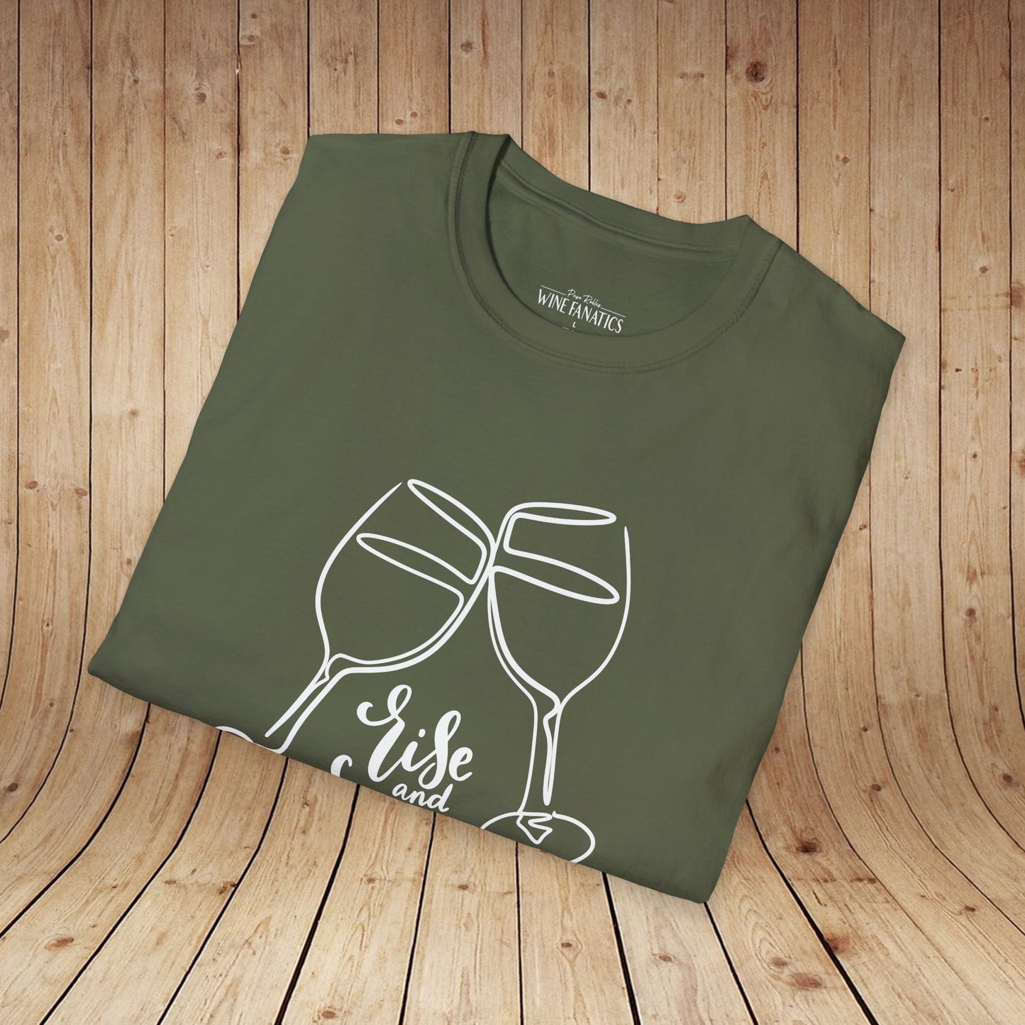 Rise & Wine Unisex Softstyle T-Shirt