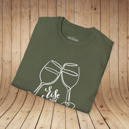 Rise & Wine Unisex Softstyle T-Shirt