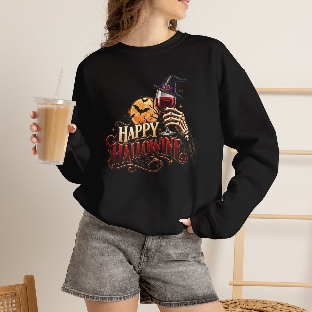 Happy Hallowine Sweatshirt