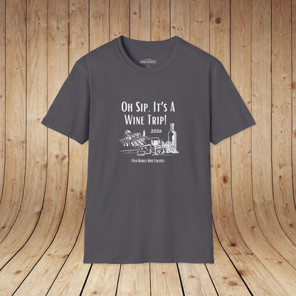 Oh Sip It's A Wine Trip Unisex Softstyle T-Shirt