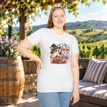 I Am One Sheet To The Wine Unisex Softstyle T-Shirt