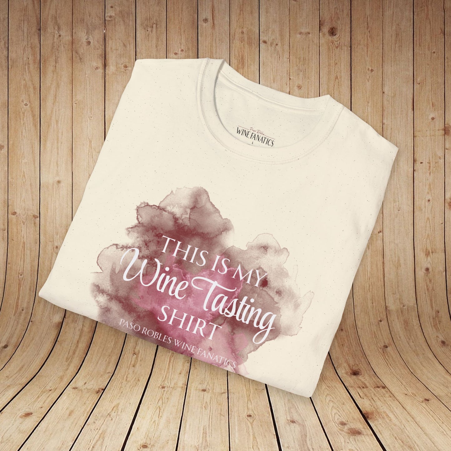 This Is My Wine Tasting Shirt (stain) Unisex Softstyle T-Shirt