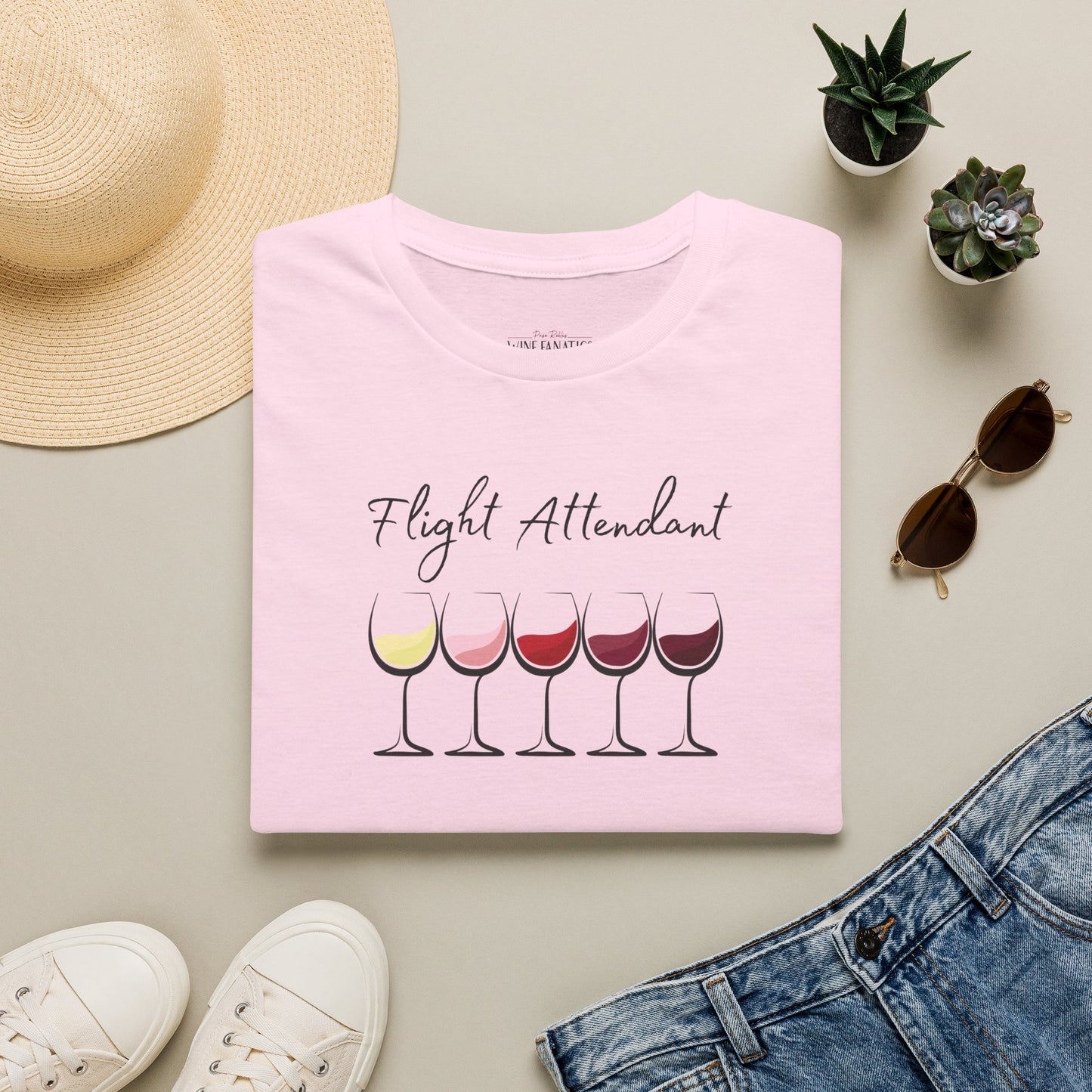 Flight Attendant Crewneck Tee