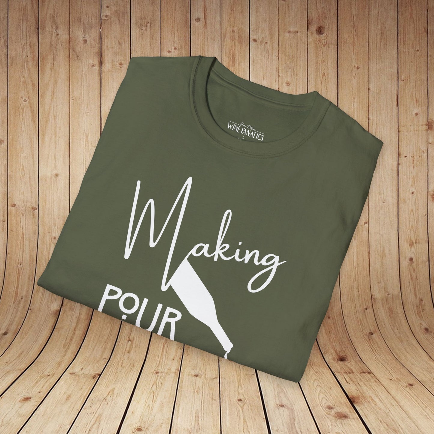 Sonoma County - Making Pour Decisions Unisex Softstyle Tee