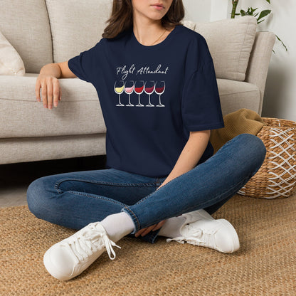 Flight Attendant Crewneck Tee