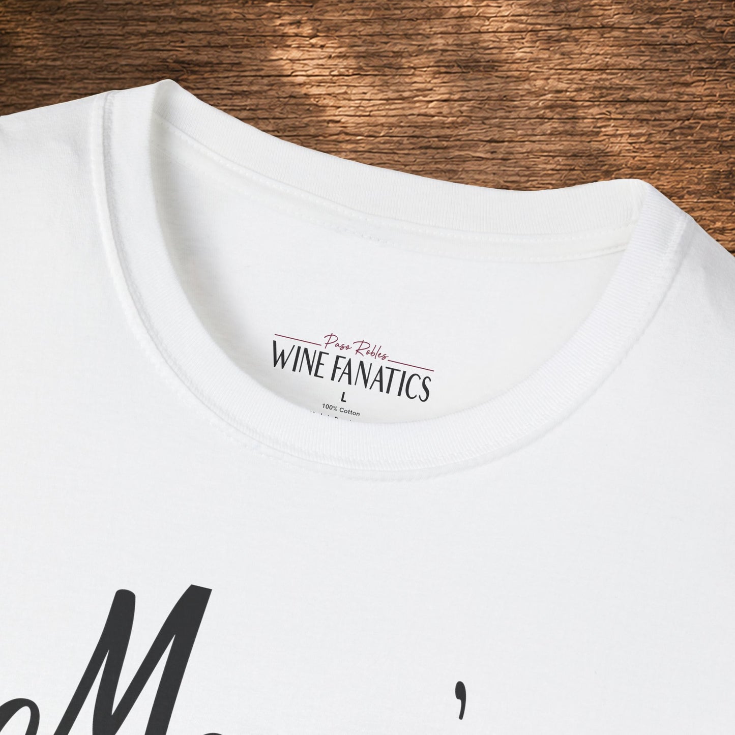 Mom's Reason To Wine Personalized Crew Neck Tee