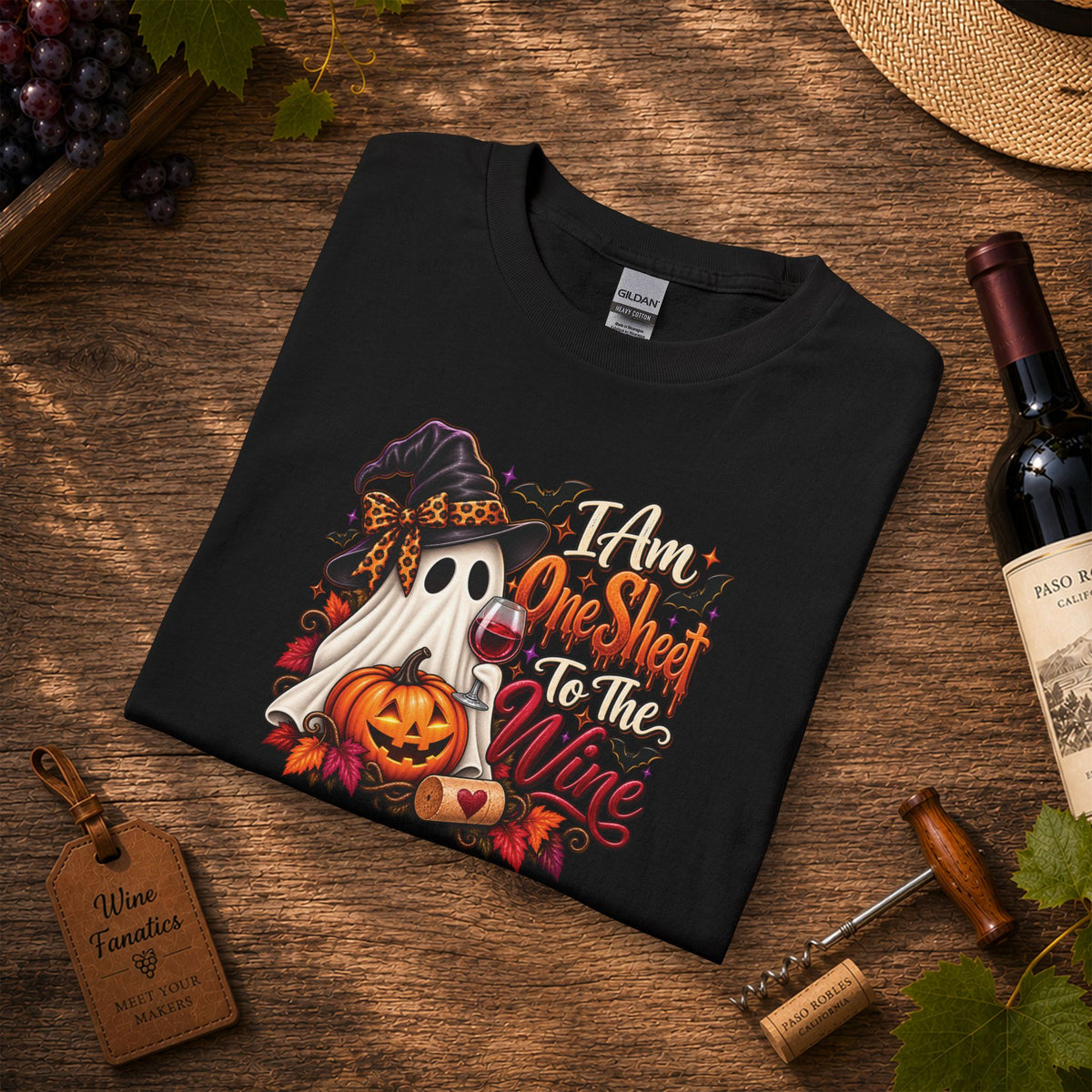I Am One Sheet To The Wine Long Sleeve T-Shirt