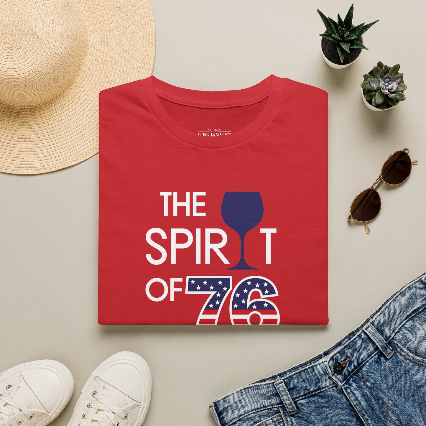 The Spirit of 76 Independence Day Unisex Softstyle T-Shirt