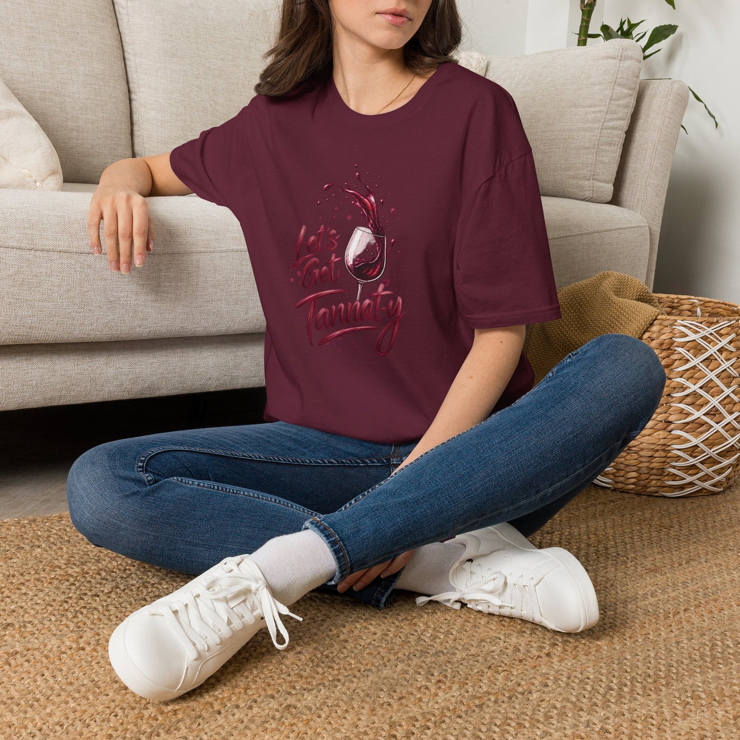 Let's Get Tannat-y  Crewneck Tee
