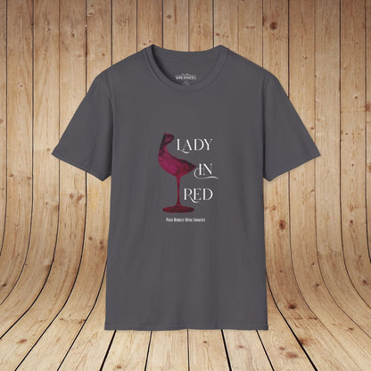 Lady In Red Unisex Softstyle T-Shirt