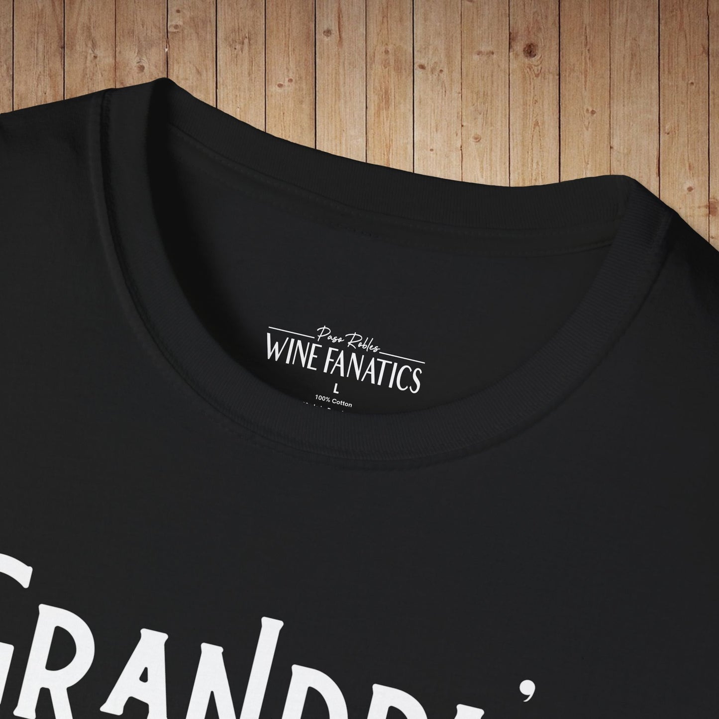 Grandpa's Reason To Wine Personalized T-Shirt