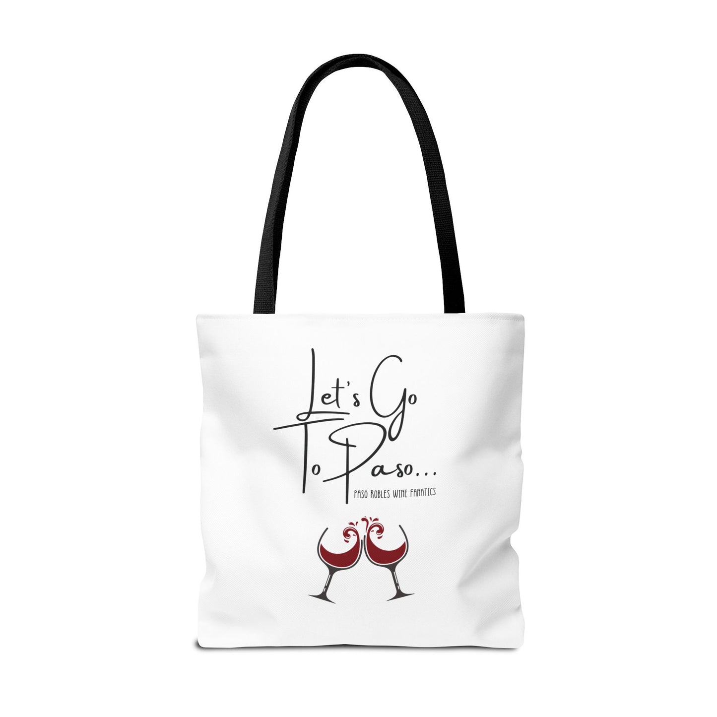 Paso Robles Wine Fanatics Tote Bag -   Logo Design