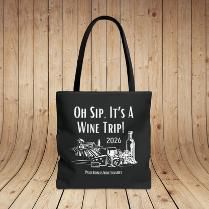 Oh Sip It's A Wine Trip 2026 Tote Bag