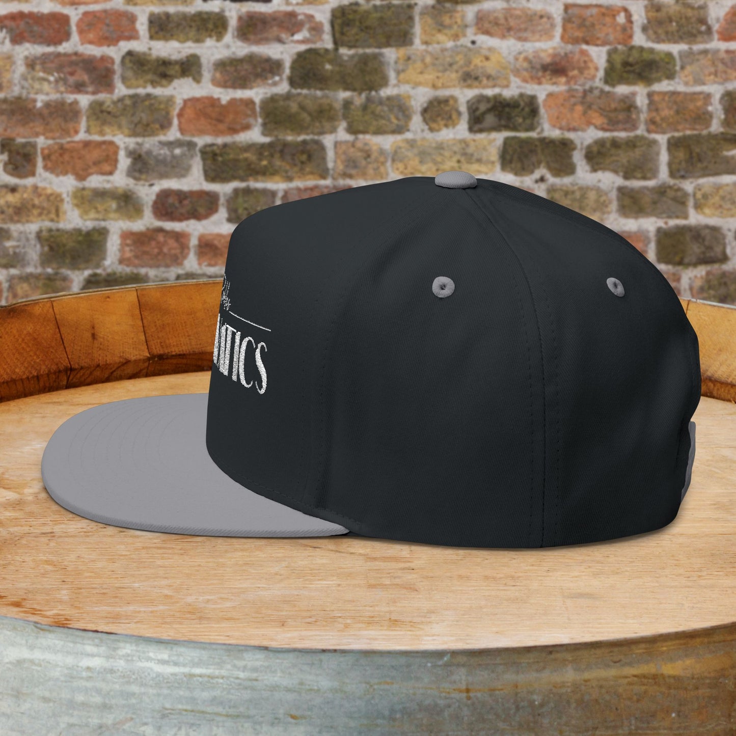 Paso Robles Wine Fanatics Embroidered Logo Flat Bill Cap