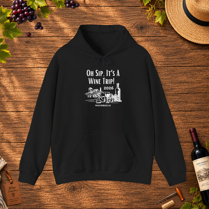 Oh Sip It's A Wine Trip 2025 Personalized Hoodie