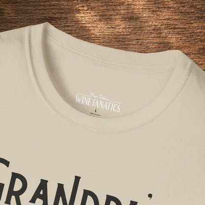 Grandpa's Reason To Wine Personalized Crew Neck T-Shirt