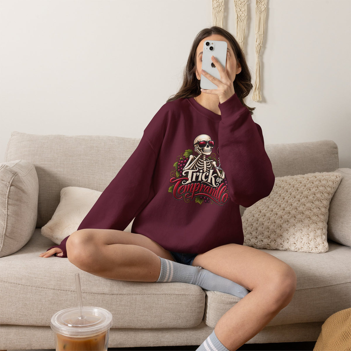 Trick Or Tempranillo Sweatshirt