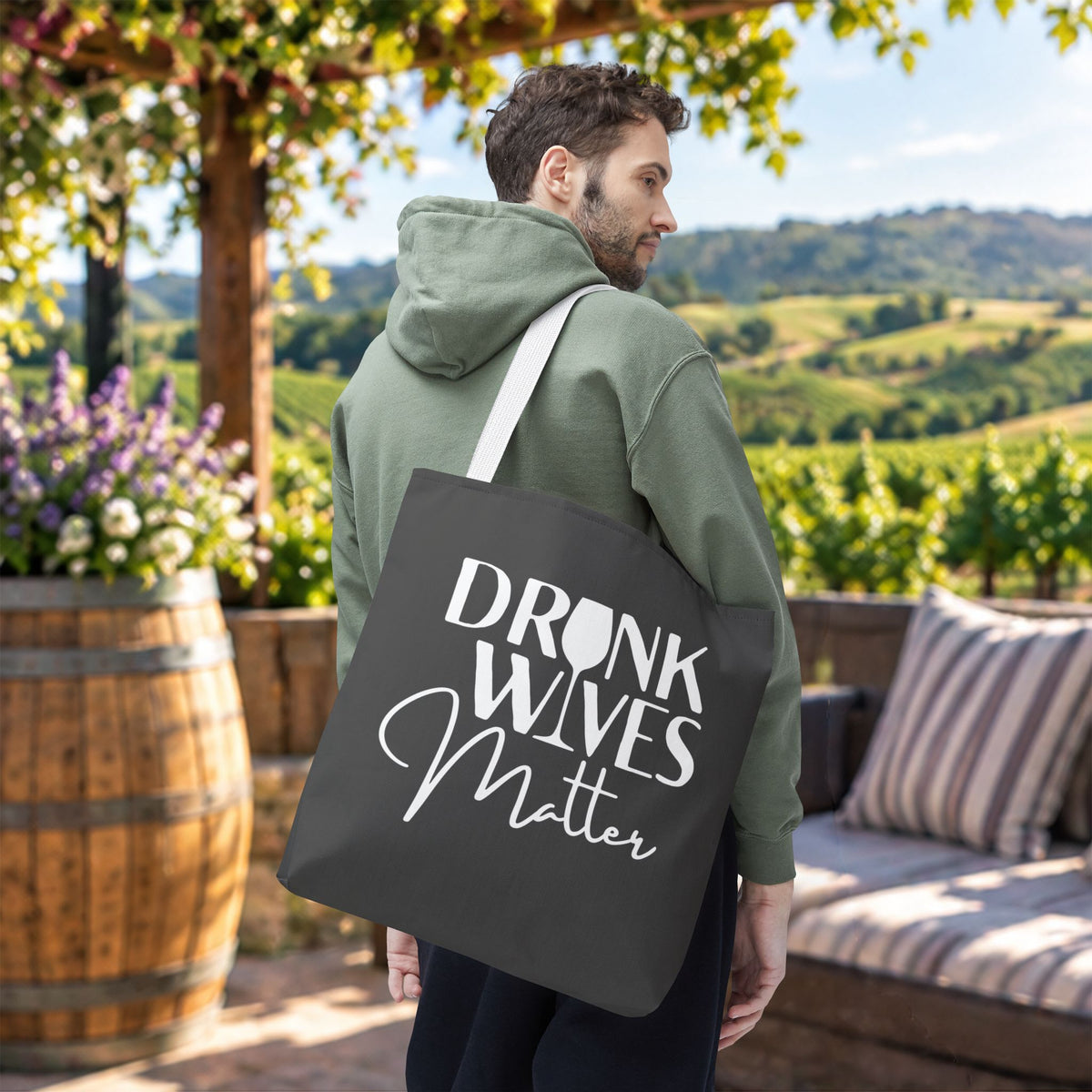 Drunk Wives Matter Tote Bag