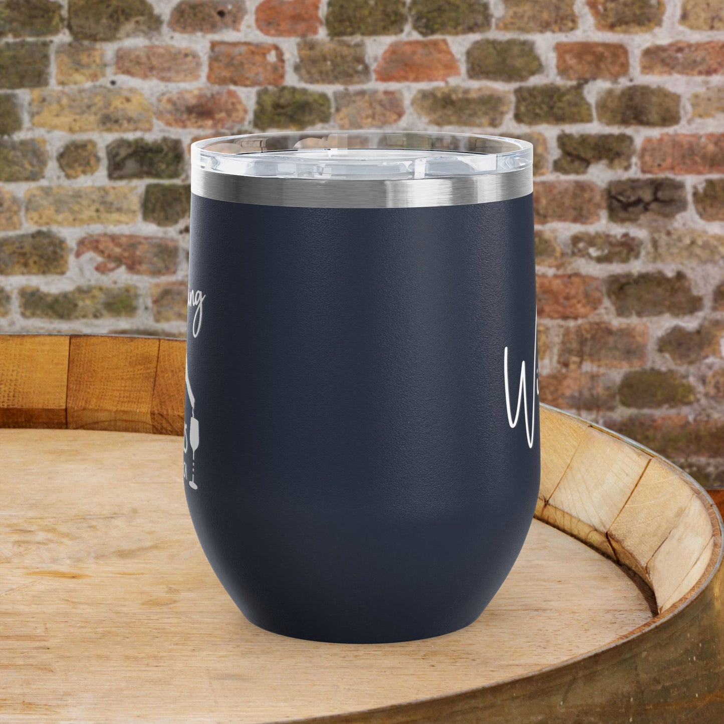 Making Pour Decisions in Napa Valley, CA Personalized 12oz Wine Tumbler