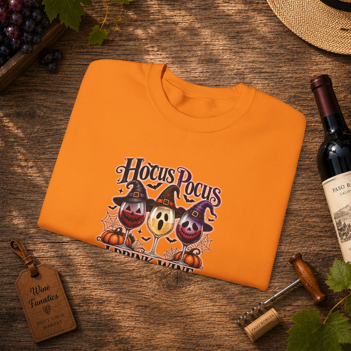 Hocus Pocus I Drink Wine & Know Things Sweatshirt