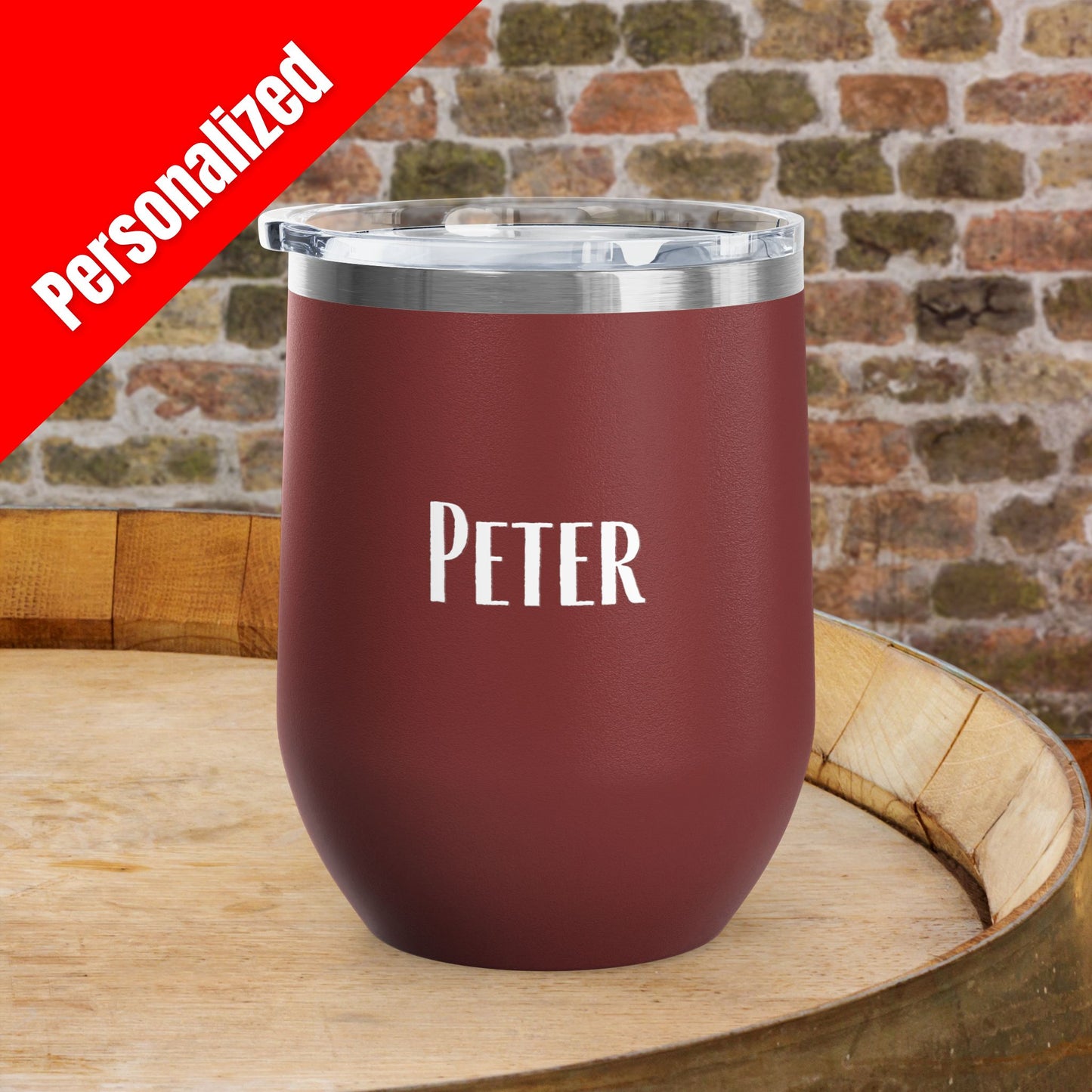 CEO Cork Extraction Officer Personalized 12oz Wine Tumbler